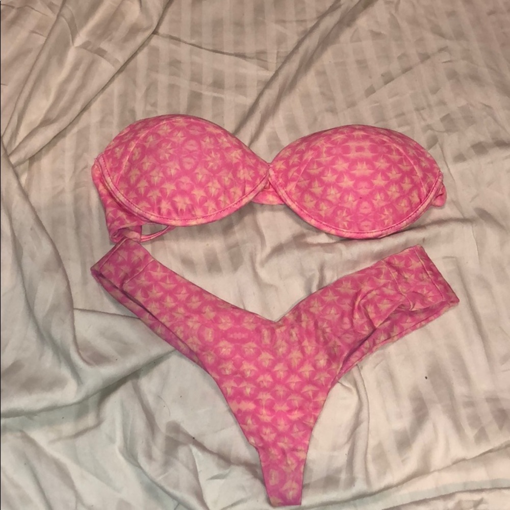 Stone fox swim bikini set